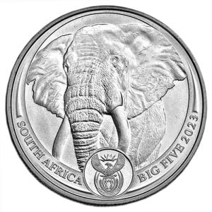 1 uncia Platina Big Five Elefánt 2023