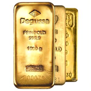 1 kg aranyrúd - egyéb gyártó, LBMA