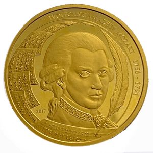 1 uncia Palau Mozart aranyérme 2017