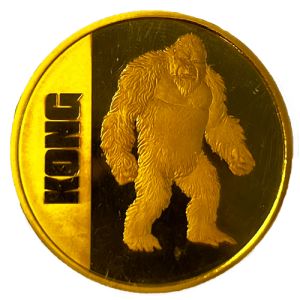 1 uncia King Kong aranyérme 2021