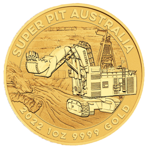 1 uncia aranyérme Ausztrália Super Pit 2022