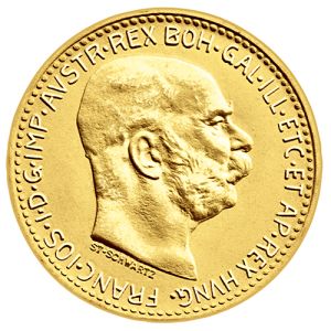 10 Korona aranyérme - Ferenc József NP