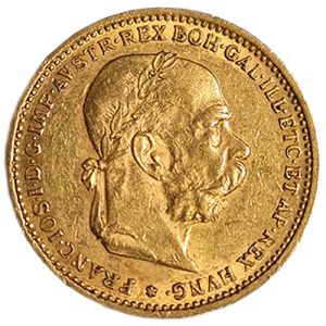 20 korona Ferenc József aranyérme 1905