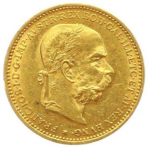20 Korona aranyérme - Ferenc József NP