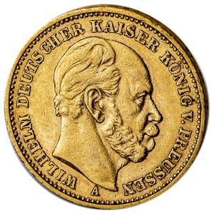 20 Márka aranyérme - Német Császárság