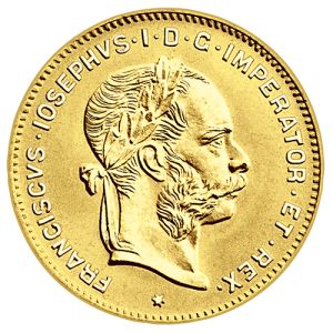 4 Gulden / 4 Florin / 10 Frank aranyérme
