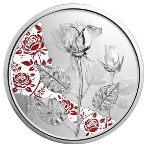 1/2 uncia Rózsa ezüstérme 2021 - Mit der Sprache der Blumen sorozat