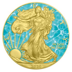 1 uncia Sas ezüstérme 2020 – Víz, Art Color Collection