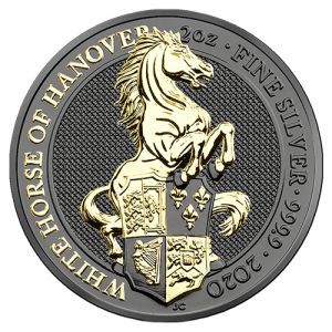2 uncia Horse of Hanover ezüstérme 2020 - Art Color Collection sorozat