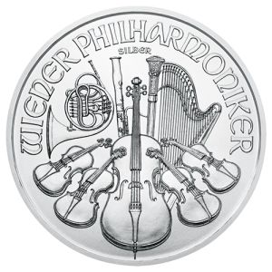 1 uncia Bécsi Filharmonikusok ezüstérme 2022