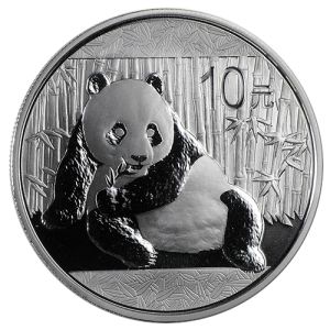 1 uncia Panda ezüstérme 2015